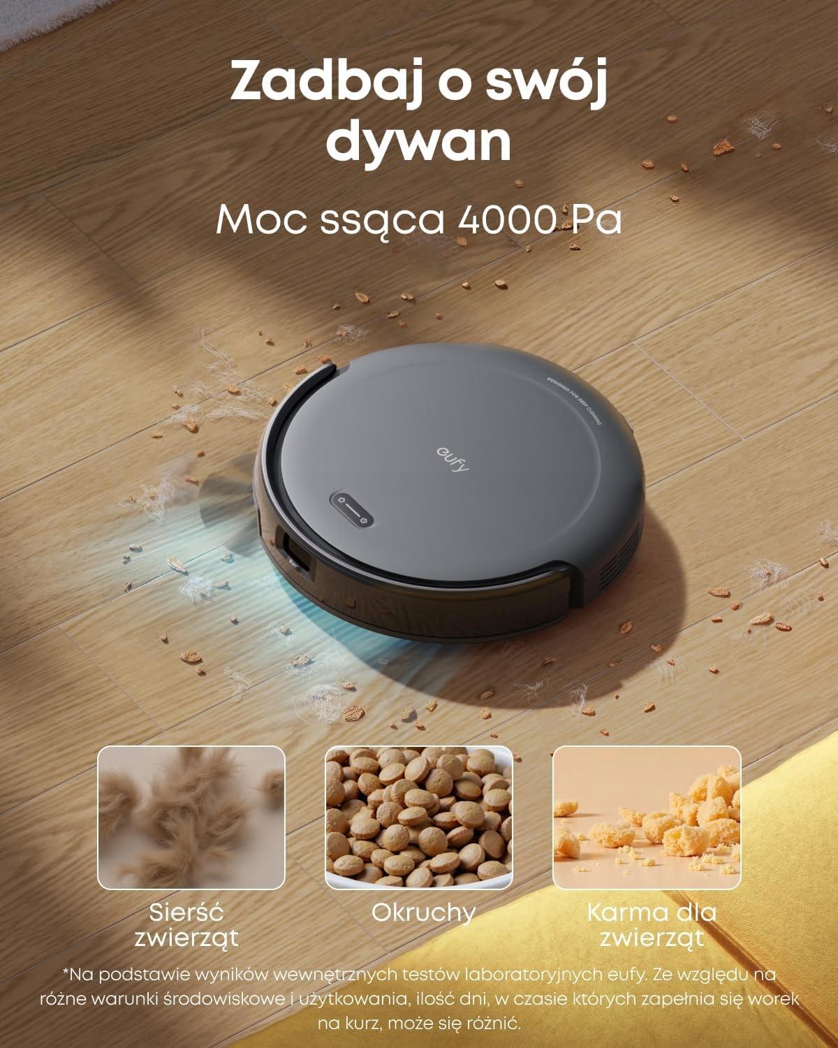 Eufy Omni S1 Pro - A mindössze 7,3 cm magas robotporszívó gond nélkül becsúszik egy alacsony kanapé alá