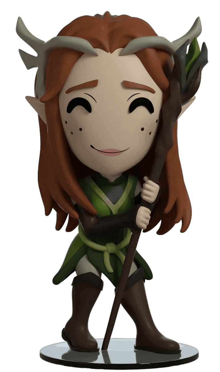 Figura Youtooz Collectibles Legenda Vox Machine Keyleth használat közben