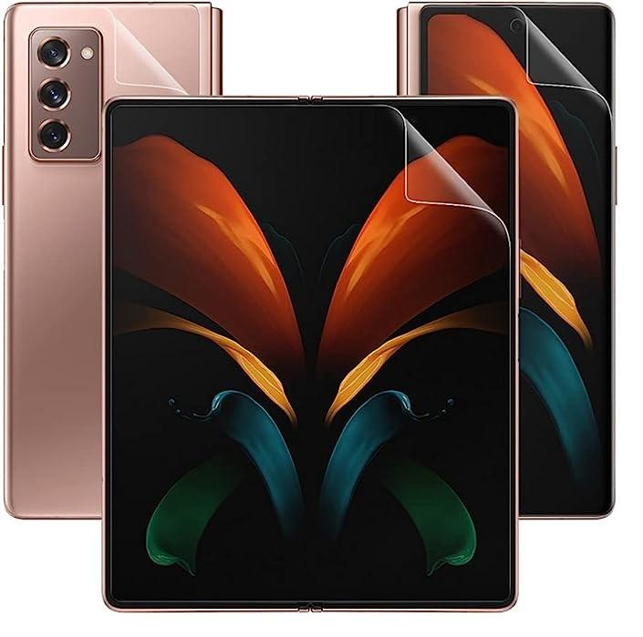 vivo X Fold5 - a telefon hátlapjának mikroszerkezete és matt textúrája közelebbről