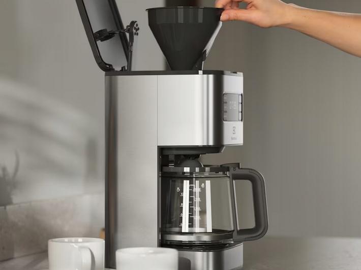 Electrolux Create 5 Kitchen Machine - a digitális kijelző és az időzítő gombjai közelről