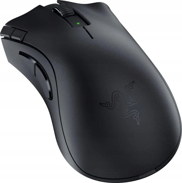 Razer DeathAdder V4 Pro - A hibrid AA és AAA elemtartó rekesz az egér belsejében