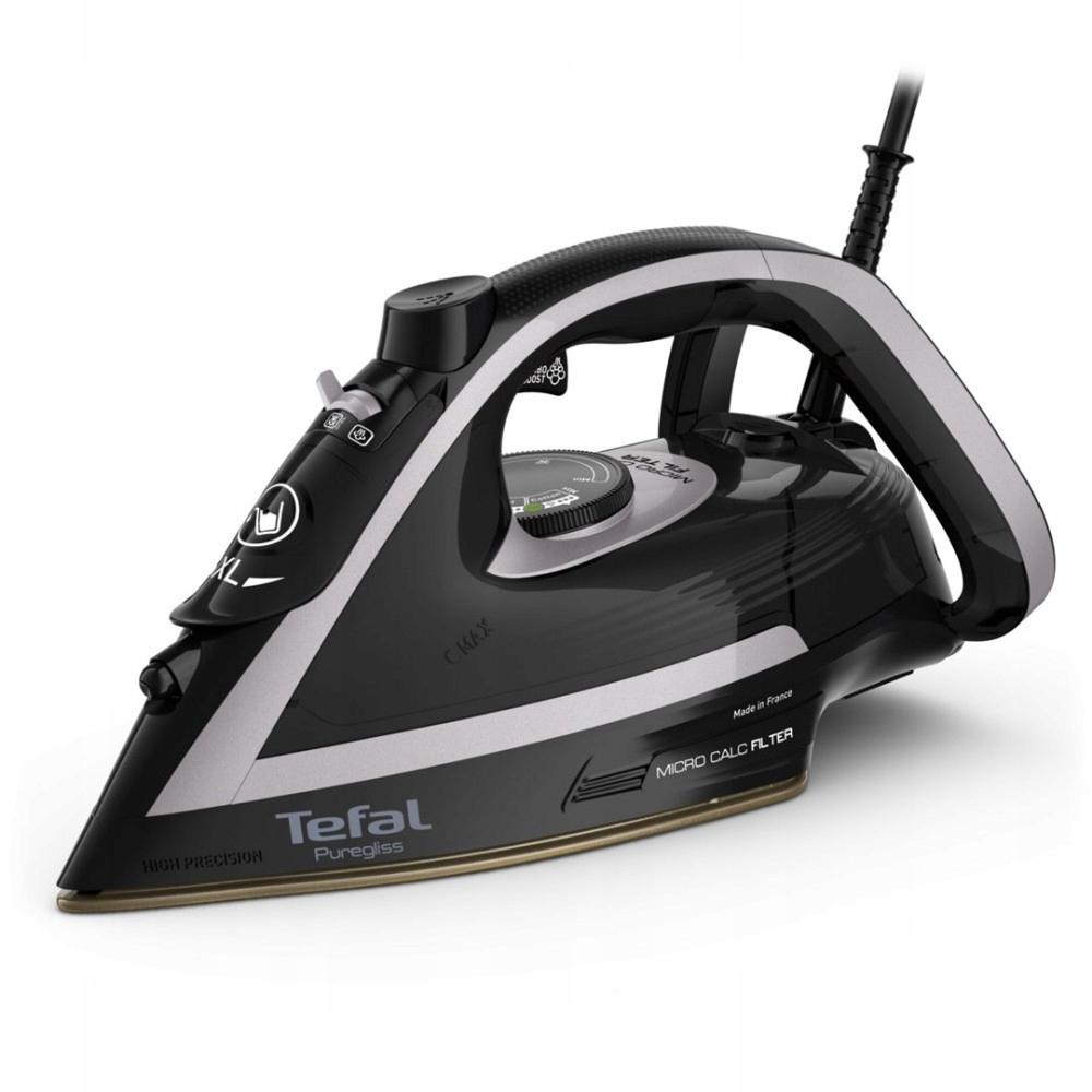 Tefal Puregliss FV8062E0 - a vasaló precíziós orra és a gombok körüli vasalási felület
