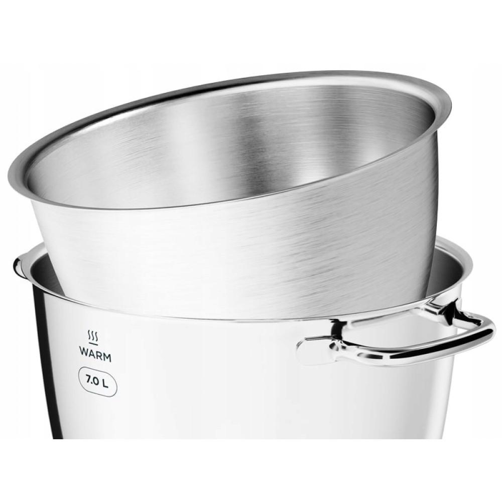 Kenwood Cooking Chef - Rozsdamentes acél keverőszárak és a két egymásba illeszkedő tál
