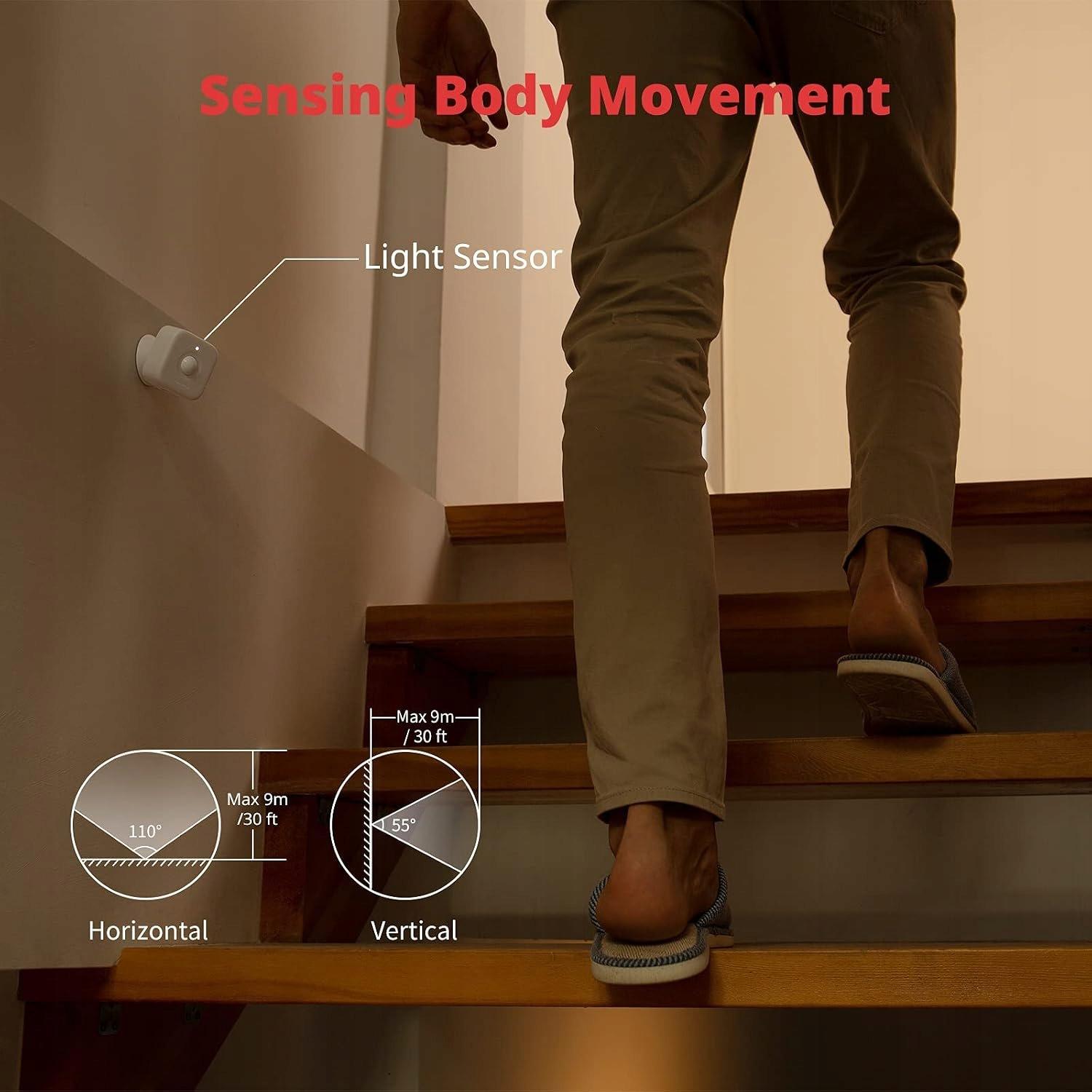 SwitchBot S10 - a SwitchBot mobilalkalmazás mozgásérzékelési beállításai és automatizációs opciói
