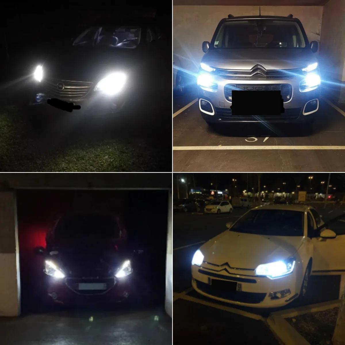 Valeo LED ködfényszóró (Citroën C4, Peugeot 2008) használat közben