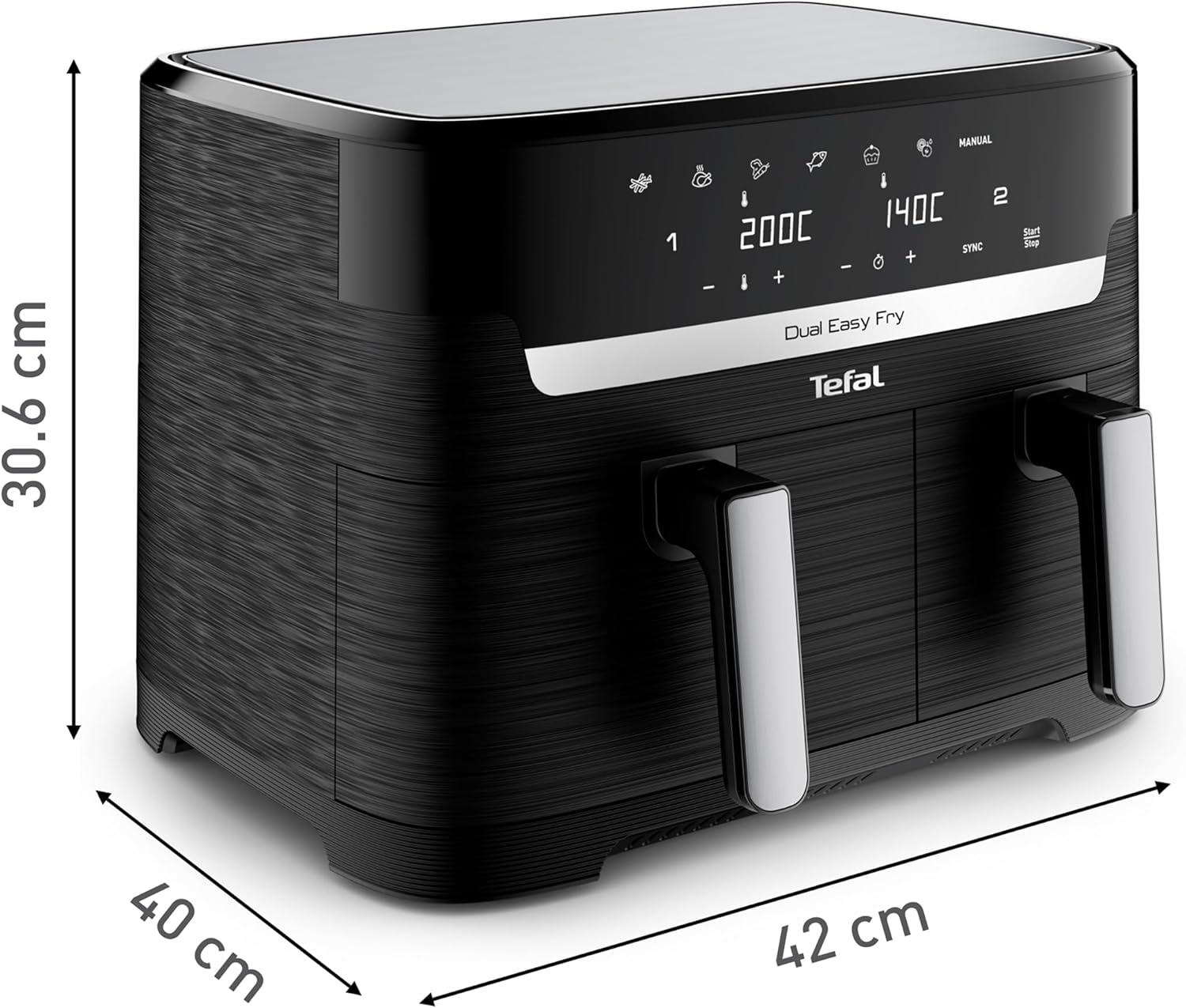Tefal Easy Fry Dual Flexcook - a 5.2 literes XXL fiókban készülő egyben sült csirke