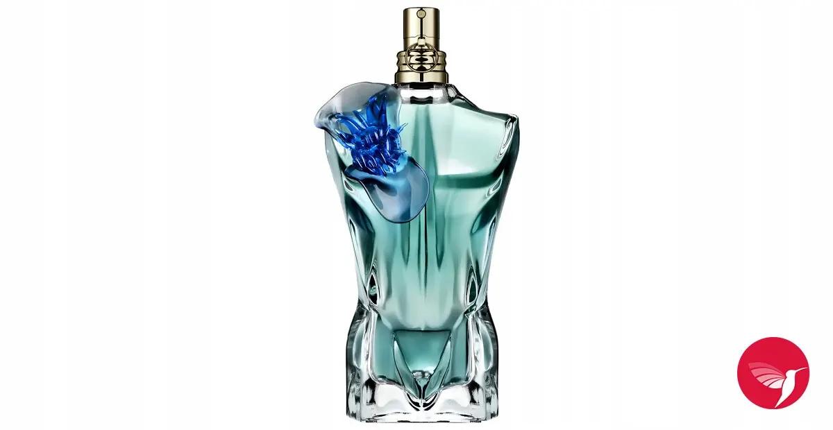 Jean Paul Gaultier Le Beau Flower Edition - az üveg ikonikus torzó formája közelről a részletekkel