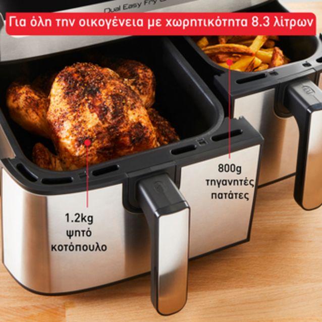 DualEasy Grill EY905D 8,3L használat közben