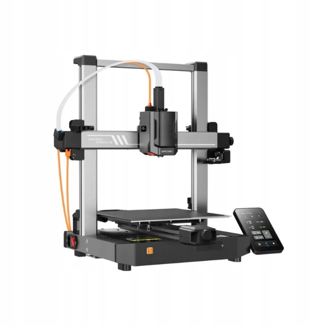 Anycubic Kobra S1 Combo - ACE Pro filamentszárító modul működés közben a színes orsókkal