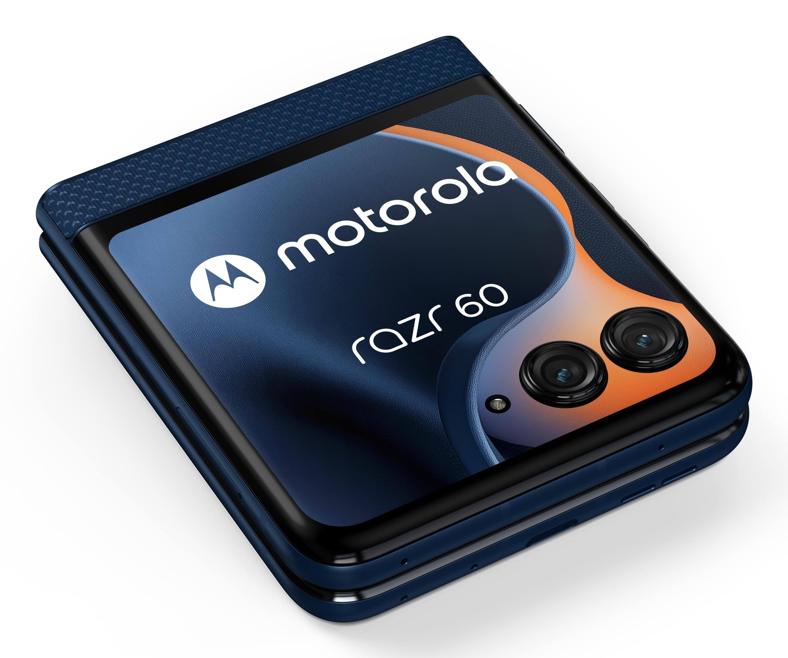 Motorola Razr 60 - A 50 MP-es kameramodul és a külső kijelző közeli képe