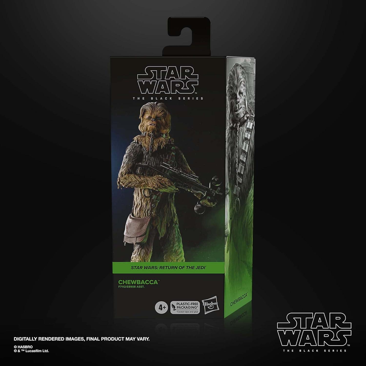 Roku Plus Series - Chewbacca beállítva a Bowcaster számszeríjjal a kezében