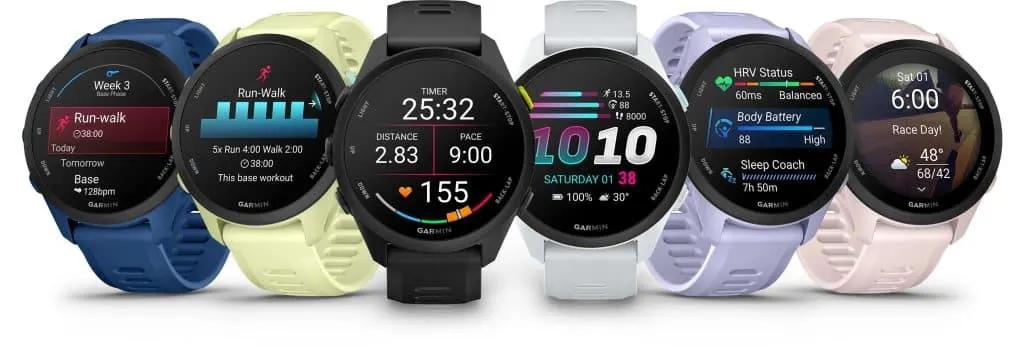 Garmin Forerunner 70 használat közben