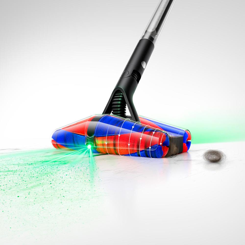 PencilVac Fluffycones használat közben