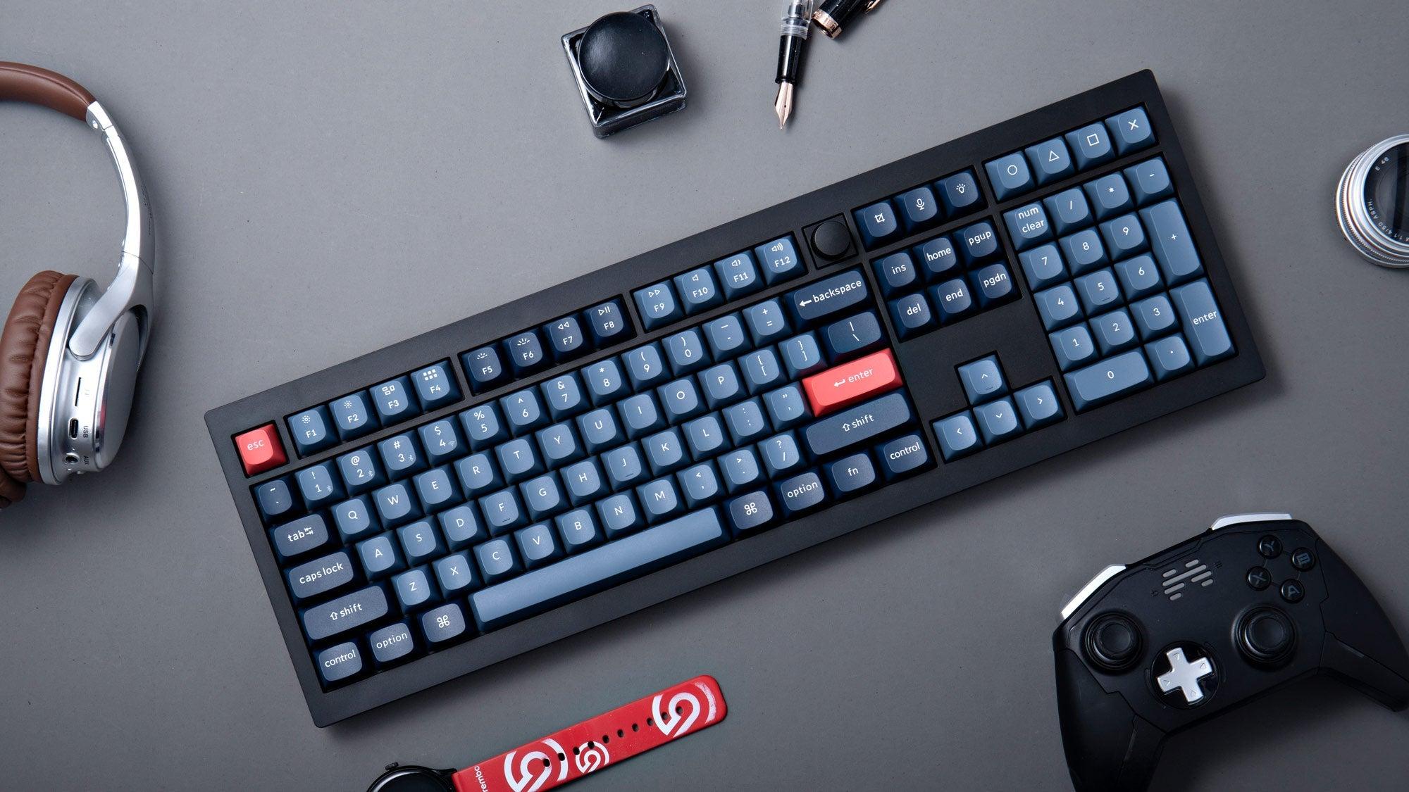 Keychron V6 Max használat közben