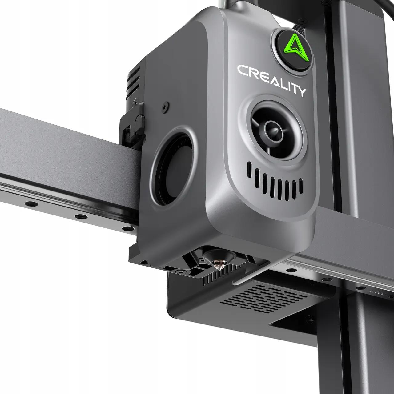 Creality Hi Combo - A nyomtató 3,2 hüvelykes kijelzője és a fúvóka szerkezete