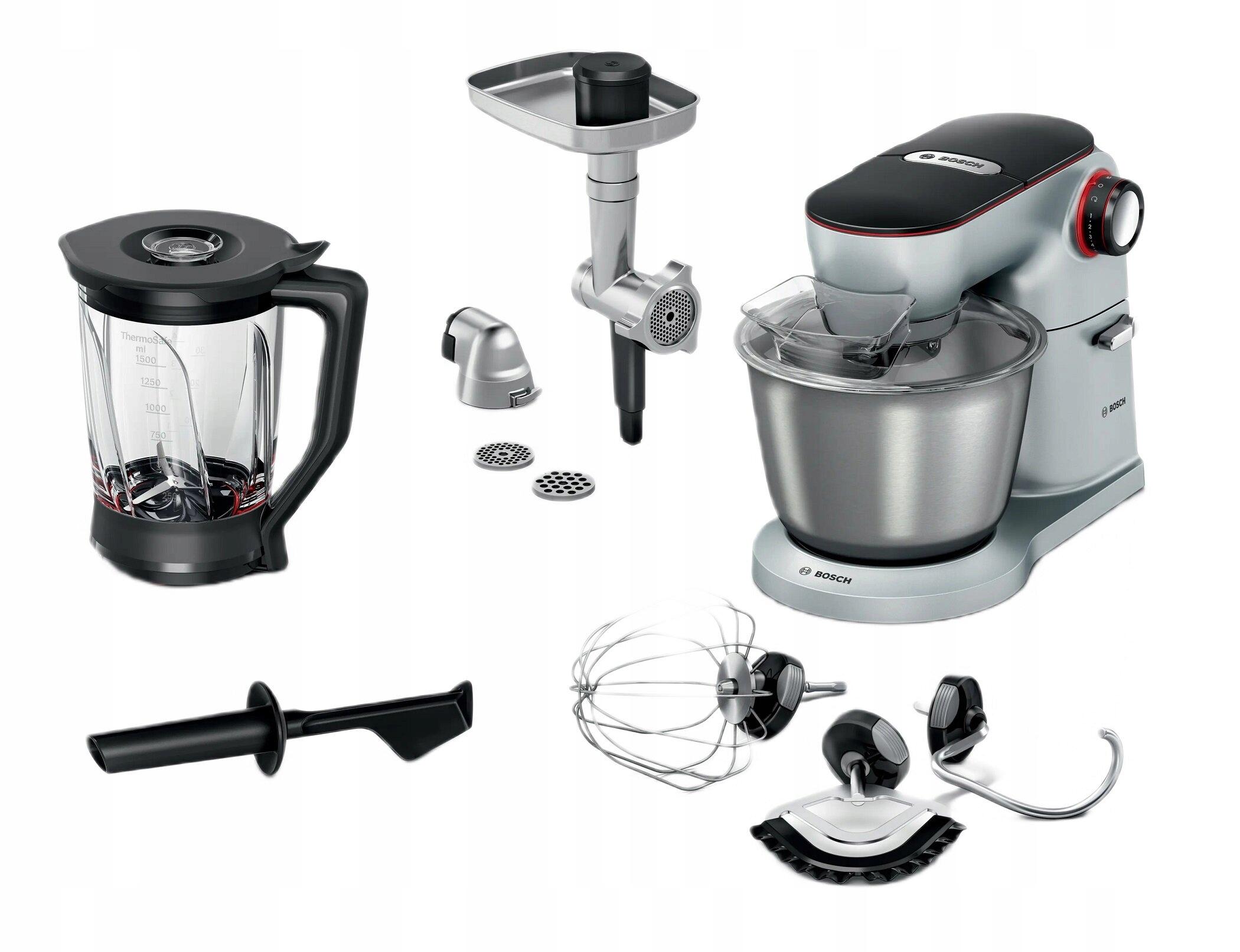 Bosch Series 8 OptiMUM - A Bosch OptiMUM Series 8 robotgép az elegáns ezüst fémházzal a konyhapulton