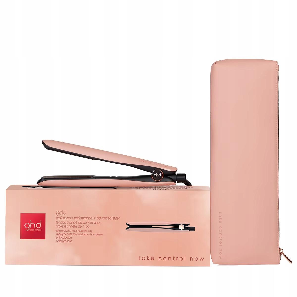 ghd Max - A GHD Gold Professional Advanced Styler rózsaszín kiadása a mellékelt védőtokkal