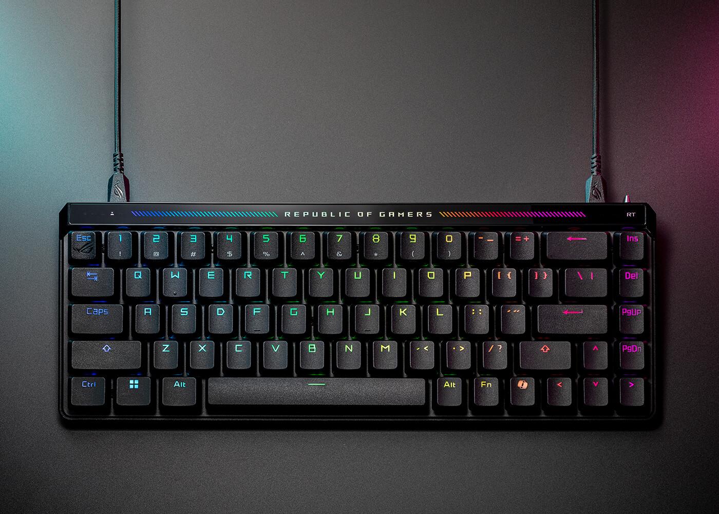 ASUS ROG Falchion Ace HFX használat közben