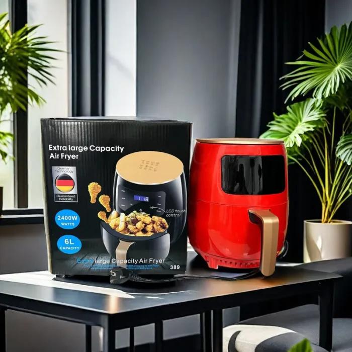 11 az 1-ben Air Fryer Tartozékkészlet (6L+) használat közben