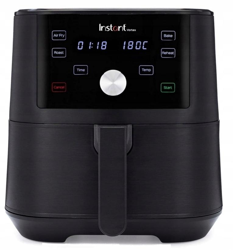 Instant Pot Vortex Slim - Éppen készülő ropogós sült krumpli a sütőkosárban