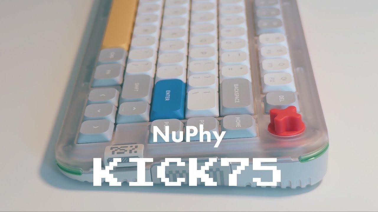 Kick75 Blush Nano használat közben