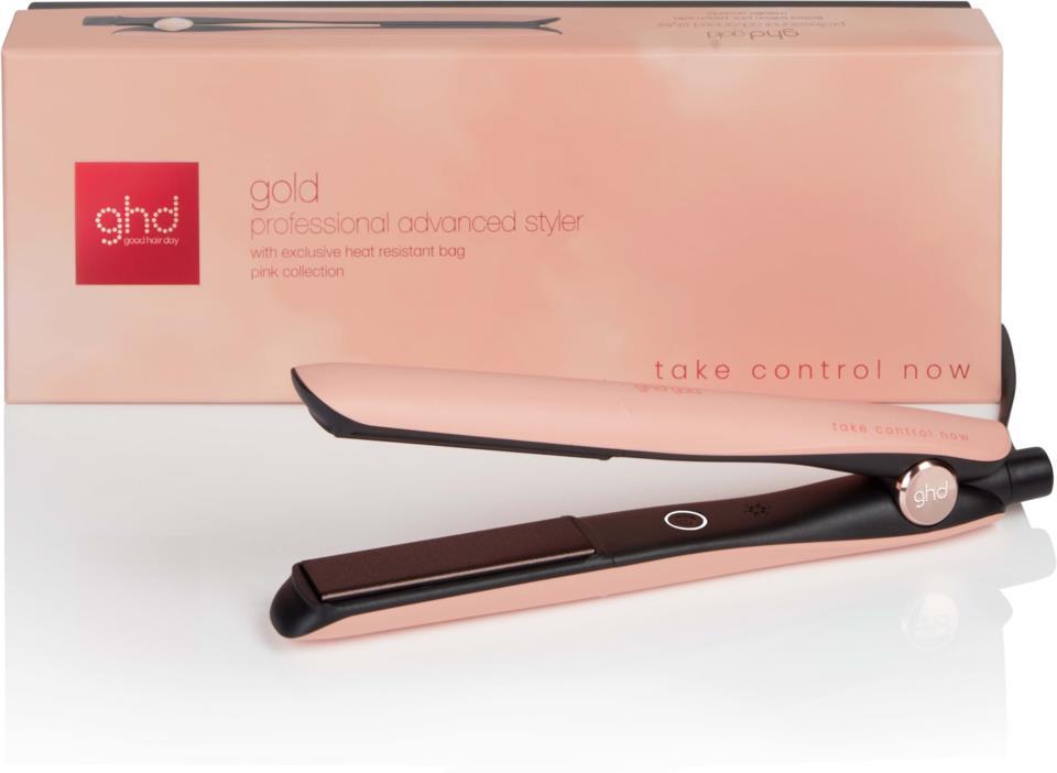 Gold Professional Advanced Styler (Pink) használat közben