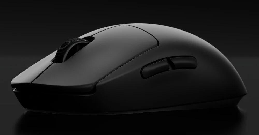 Logitech G Pro 2 LIGHTSPEED - Az egér alja a HERO 2 érzékelővel és a DPI váltó gombbal