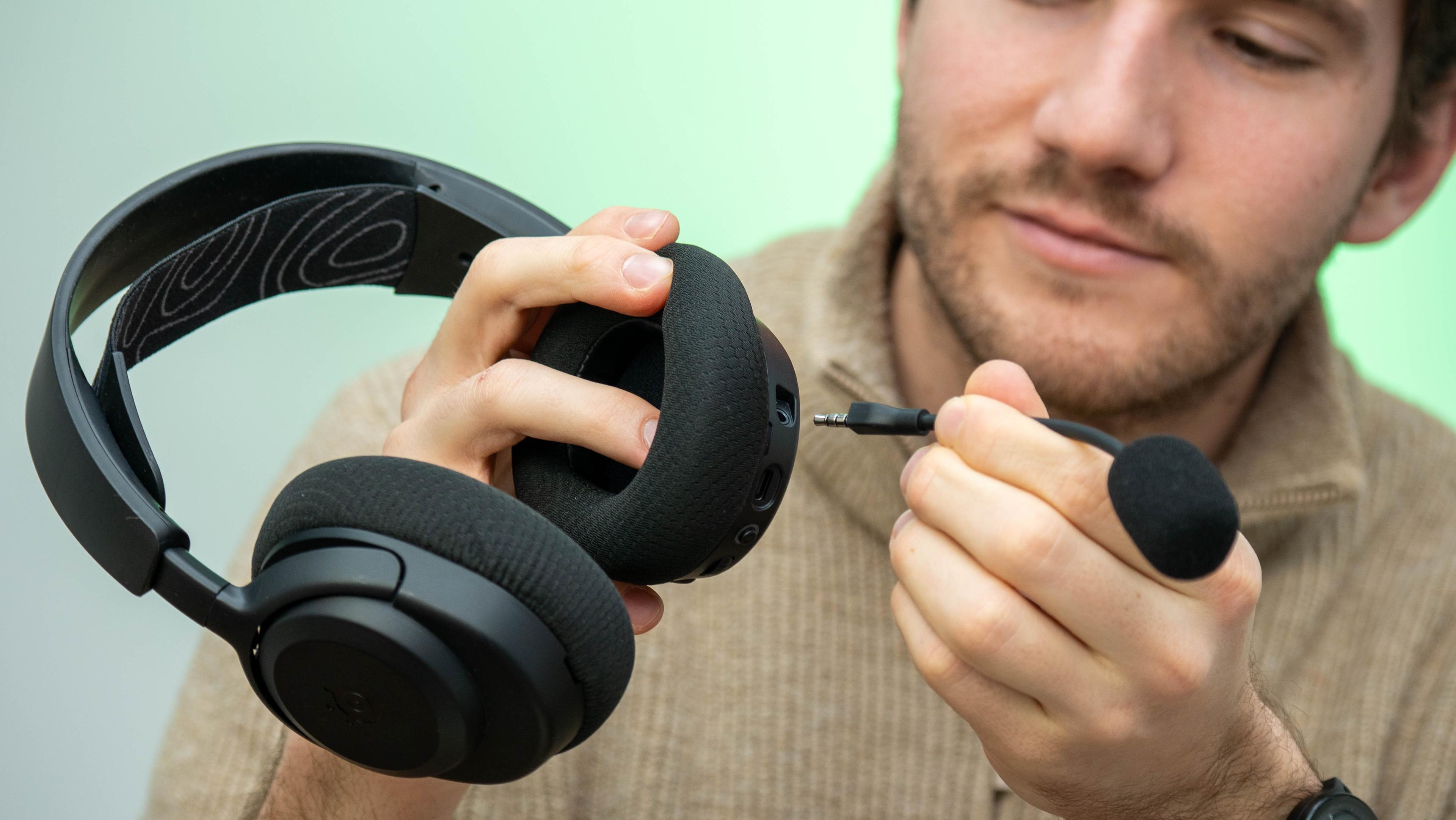 Arctis Nova 3X Wireless használat közben