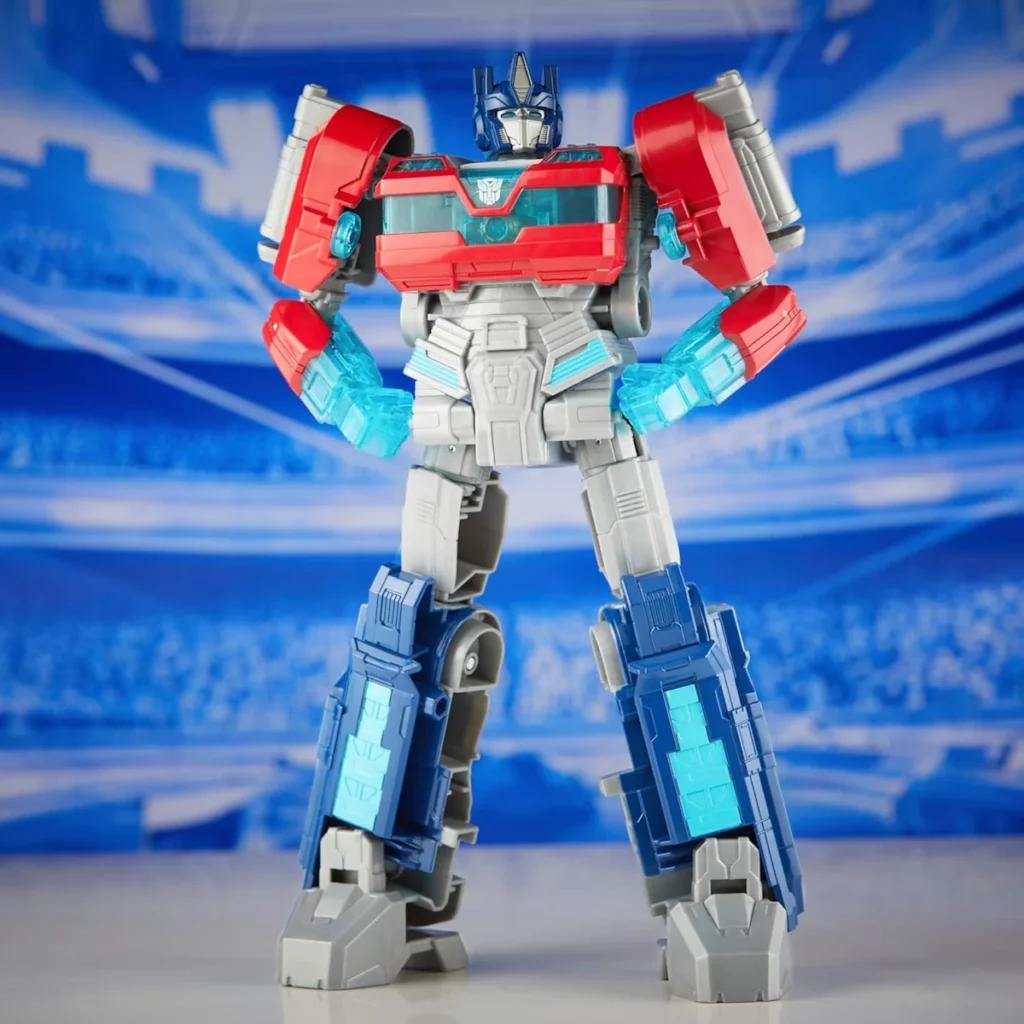 Transformers One Ultimate Energon Optimus Prime F949 használat közben