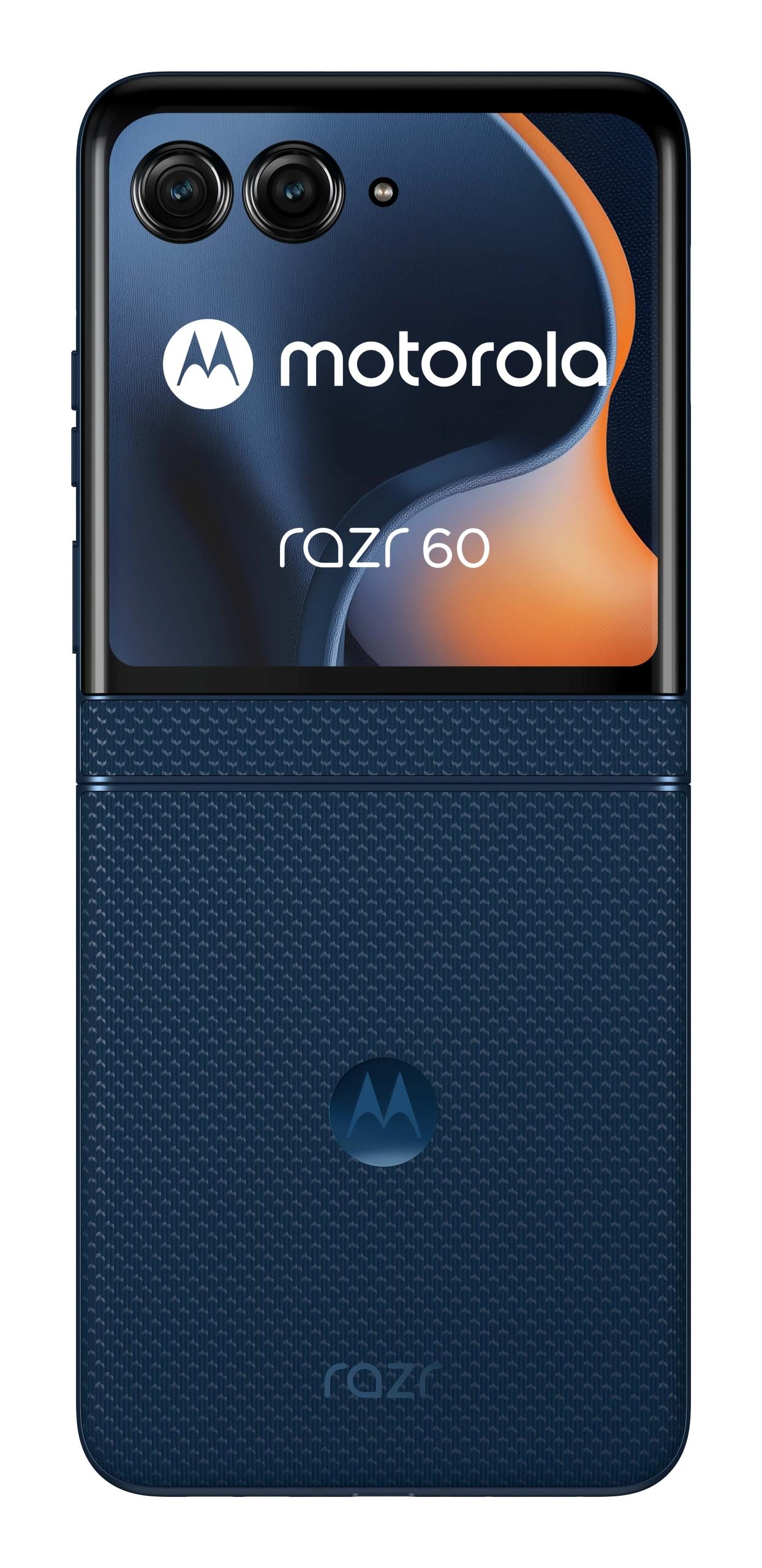 Motorola Razr 60 - A 6.9 hüvelykes OLED kijelző és a telefon vékony profilja kézben fogva
