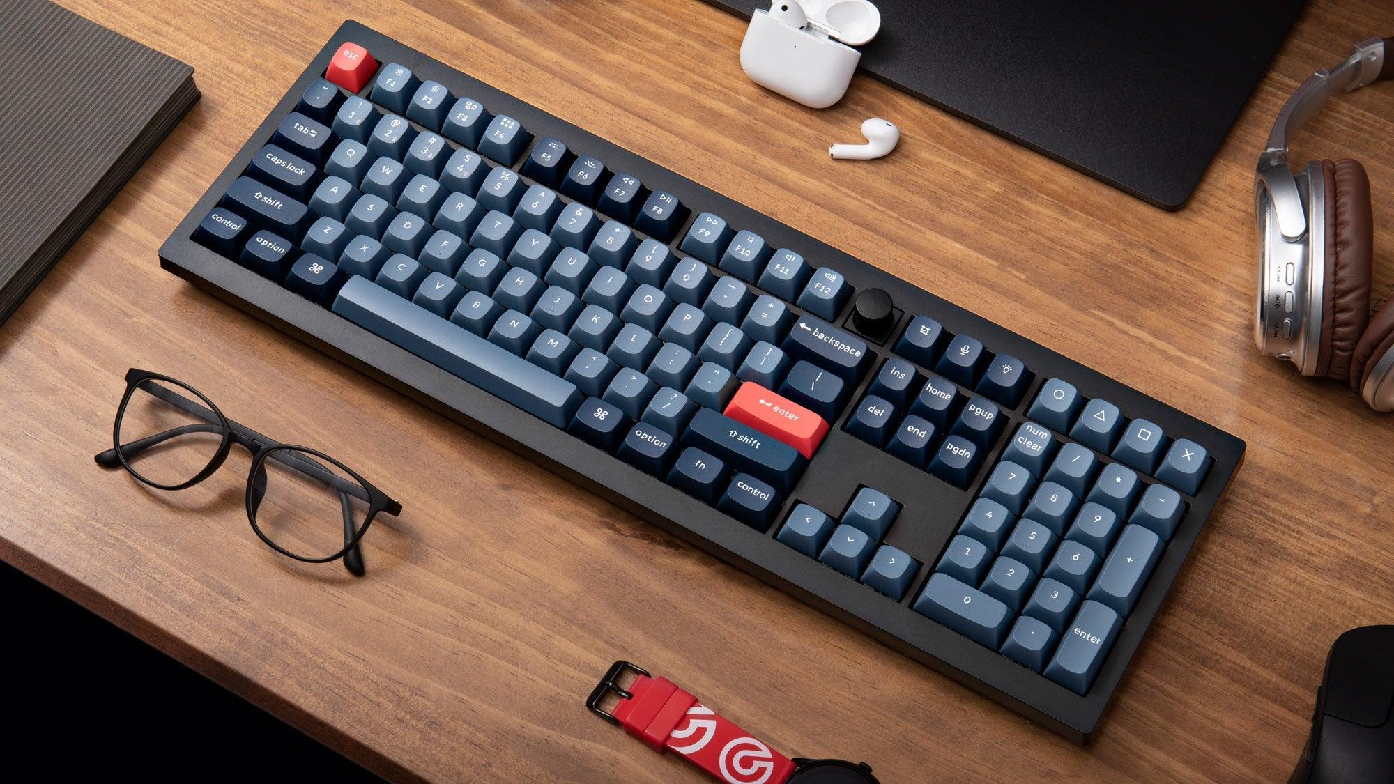 Keychron V6 Max használat közben