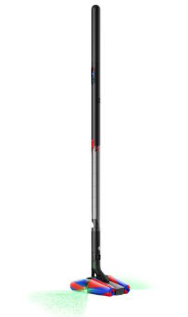 Dyson PencilVac Fluffycones - A portartály és a szűrőrendszer szétszerelt állapotban
