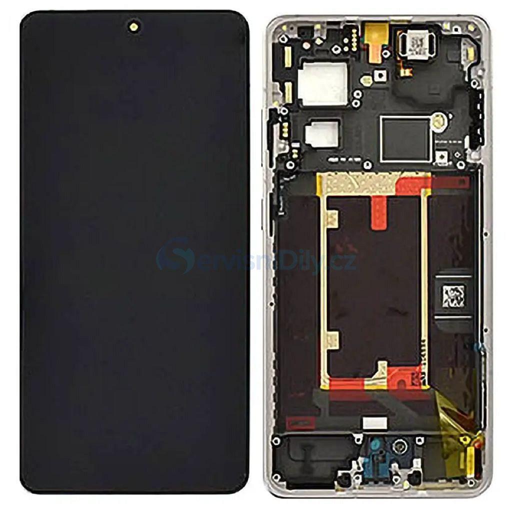 OnePlus 13R Service Pack Kijelző + Keret - részletek közelről