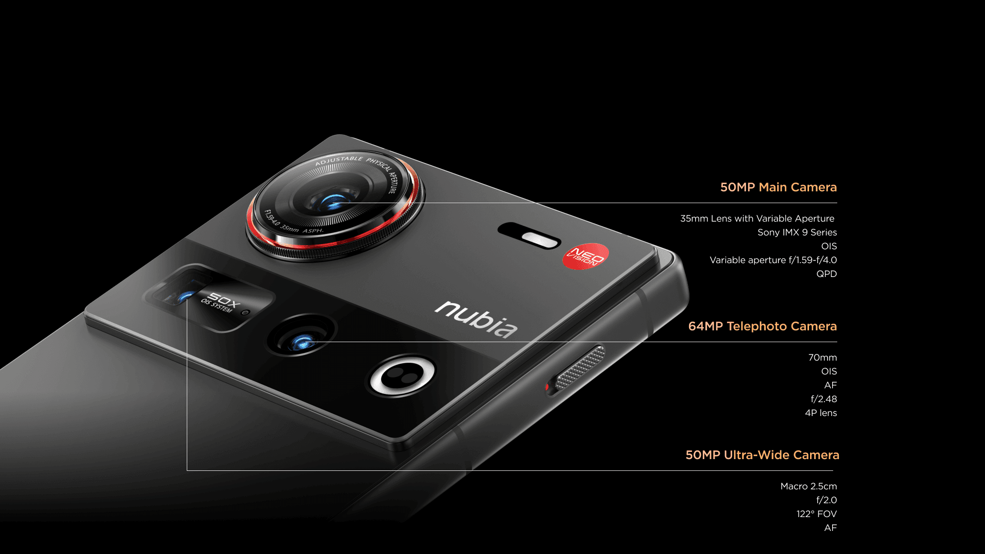 nubia Z70 Ultra - termékfotó