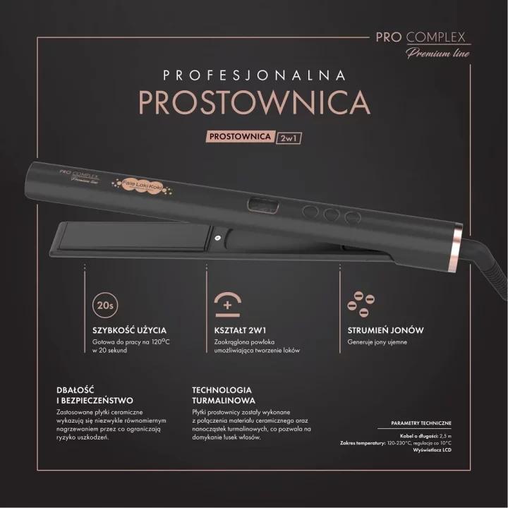 ReFa STRAIGHT IRON PRO - Közelkép a kerámia-turmalin simítólapokról és a működés közben világító infravörös sávfejlesztésről