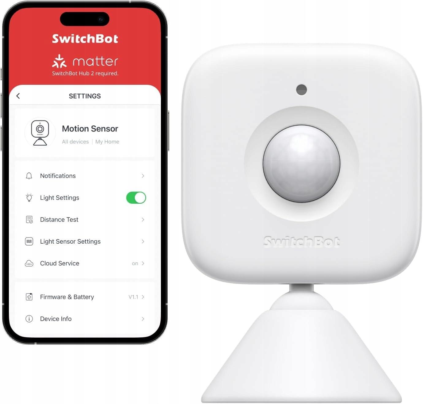 SwitchBot Mozgásérzékelő - termékteszt
