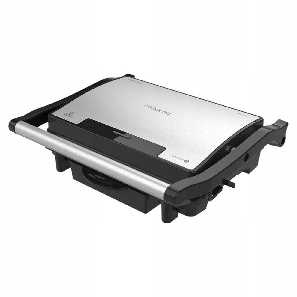 Cecotec Cecofry&Grill DuoHeat 8000 - A grill 180 fokban kinyitott állapotban, asztali grillként használva