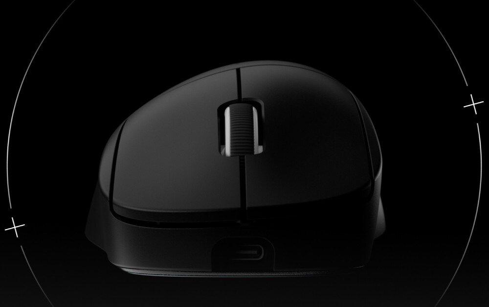 Logitech G Pro X Superlight 2 DEX - az egér fogása közben, tenyérrel lefedve
