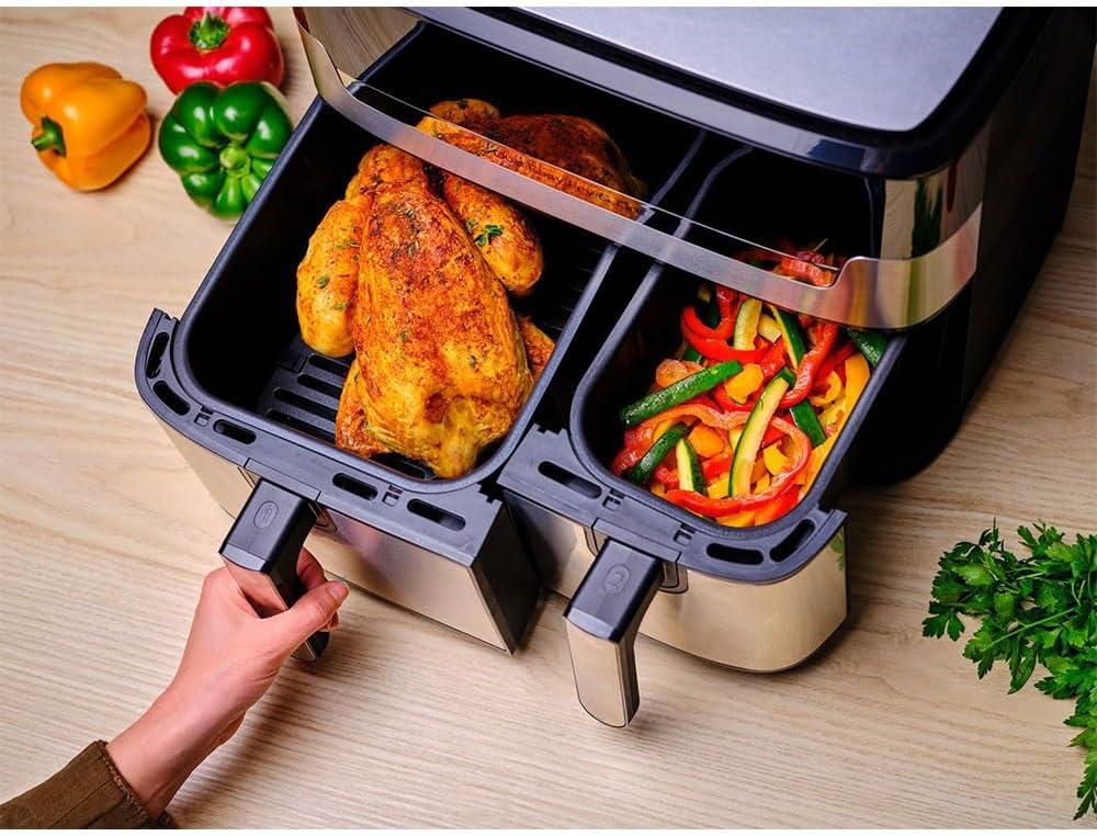 DualEasy Grill EY905D 8,3L használat közben