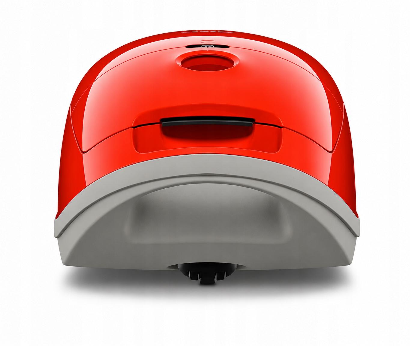 Miele Guard L1 - A porszívó felnyitott fedele, amely alatt a 4,5 literes HyClean porzsák és a beépített tartozékok láthatók