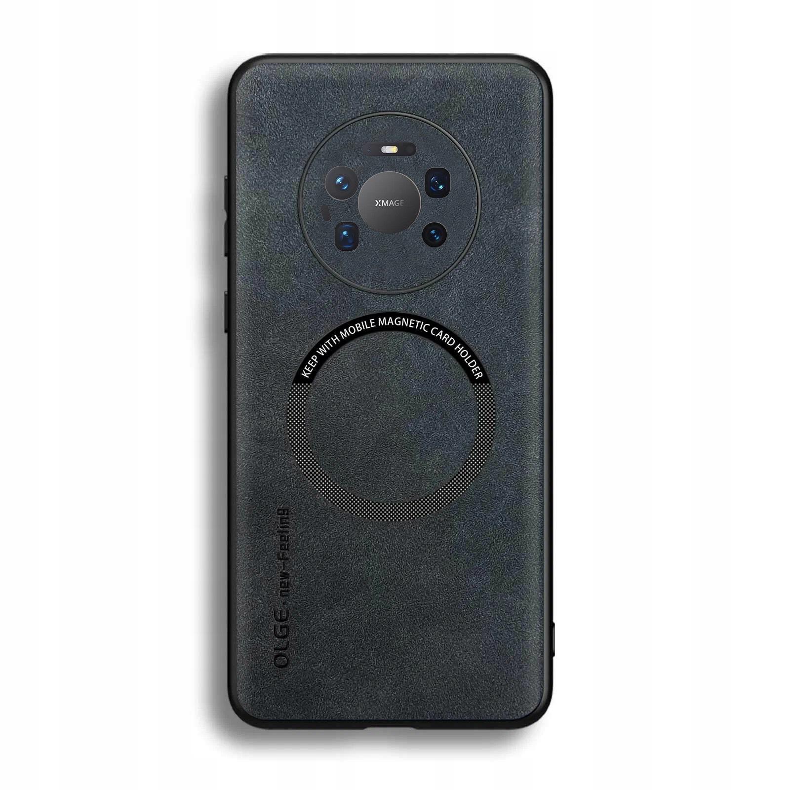 OLGE sötétszürke MagSafe nubuk hatású tok (Huawei Mate 80 Pro Max) - termékteszt