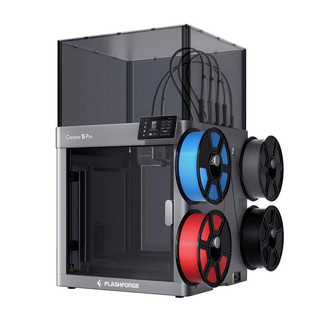 FlashForge Creator 5 PRO 3D nyomtató használat közben