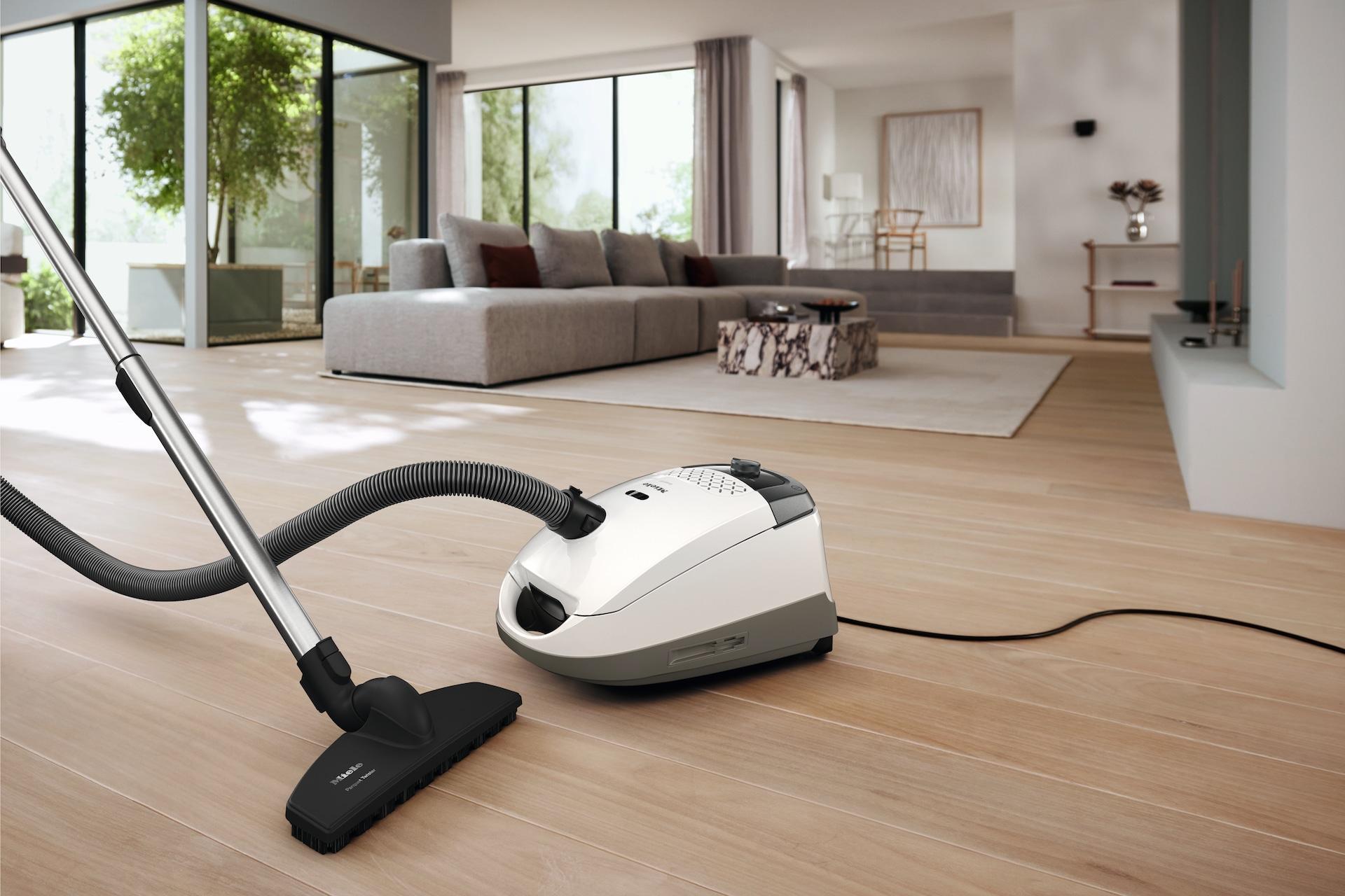 Miele Guard S1 Parquet Flex használat közben