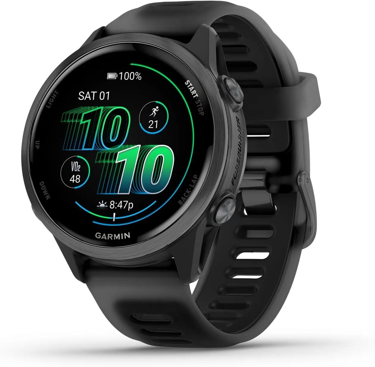 Garmin Forerunner 570 42mm használat közben