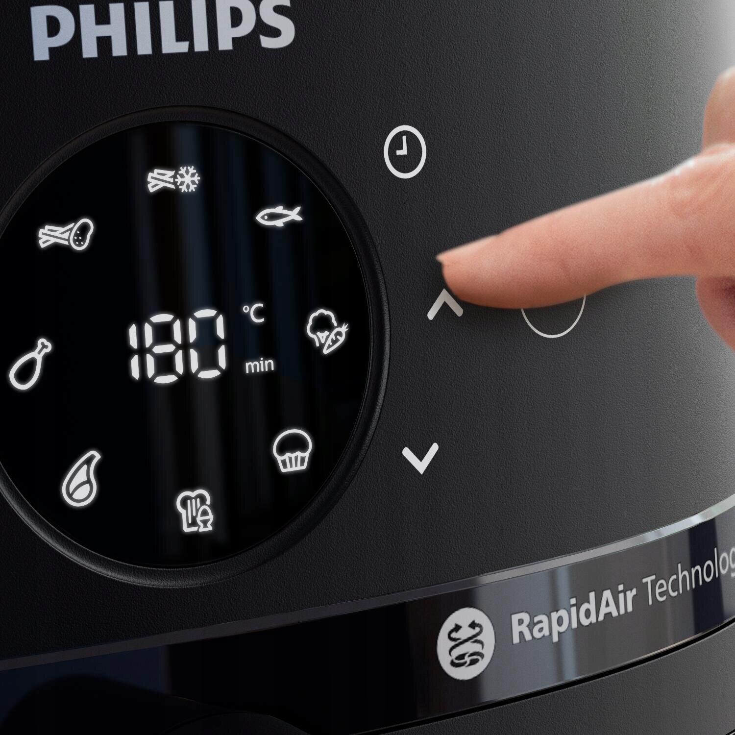 Philips 2000 Series NA231/00 - a kivehető, tapadásmentes tál és kosár tisztítása