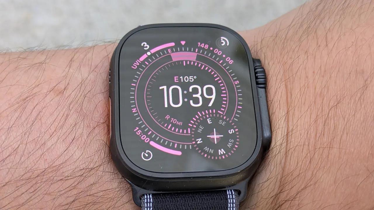 Apple Watch Ultra 3 használat közben