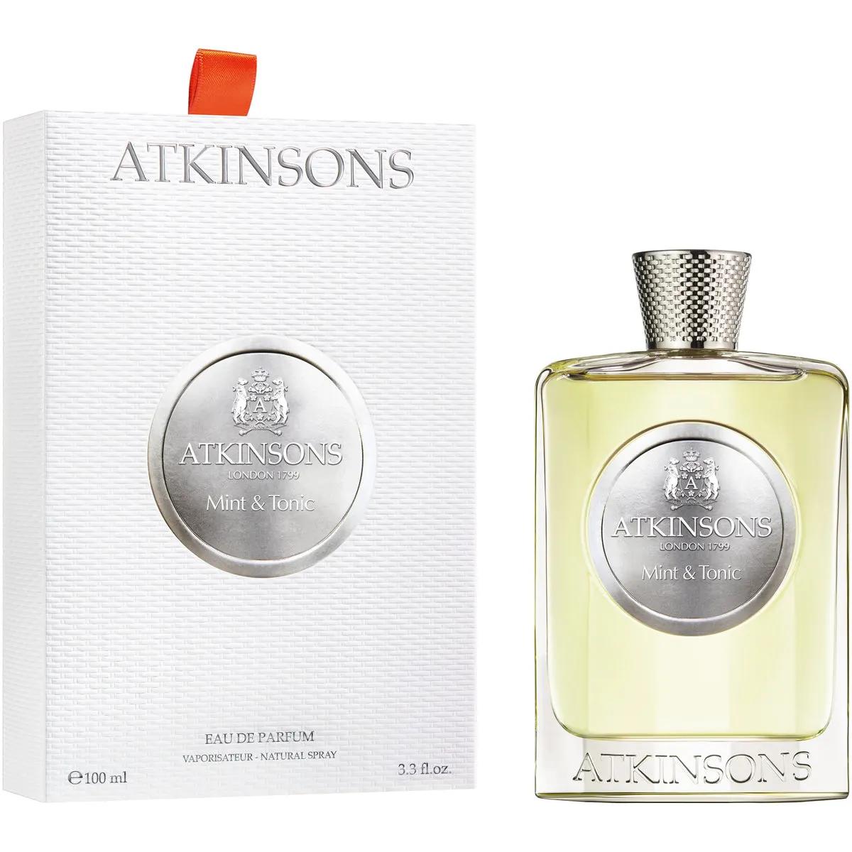 Atkinsons Mystic Moonlight - friss mentalevelek és citrusok a parfümös üveg mellett