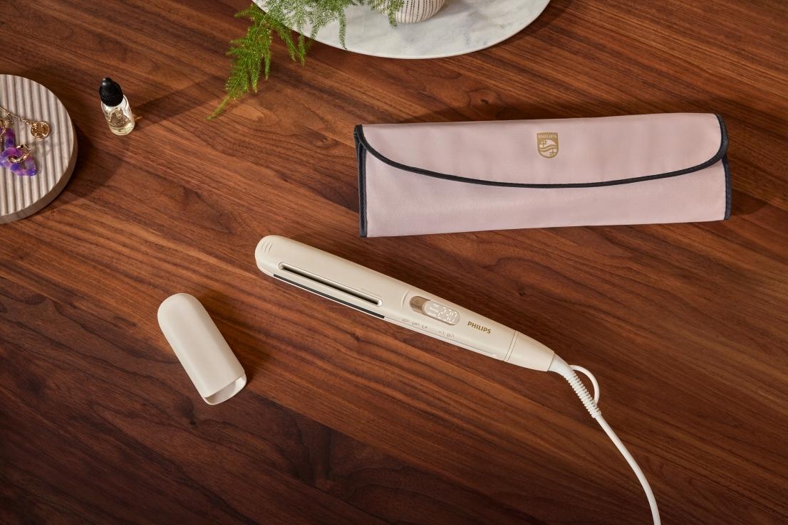 Philips 8000 Series BHS830 - A kerámialapok és az ionizáló fúvókák közeli képe